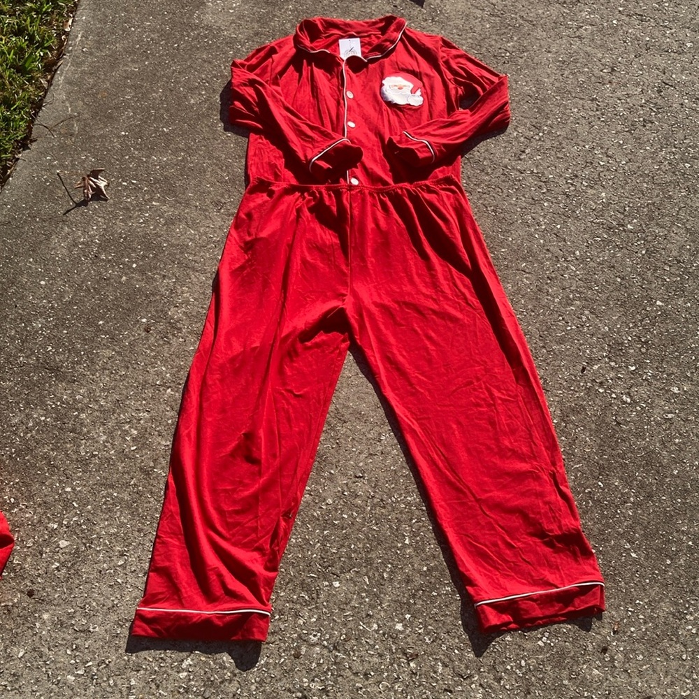 Simply Scarlet Boutique Santa PJs Mens size 3XL